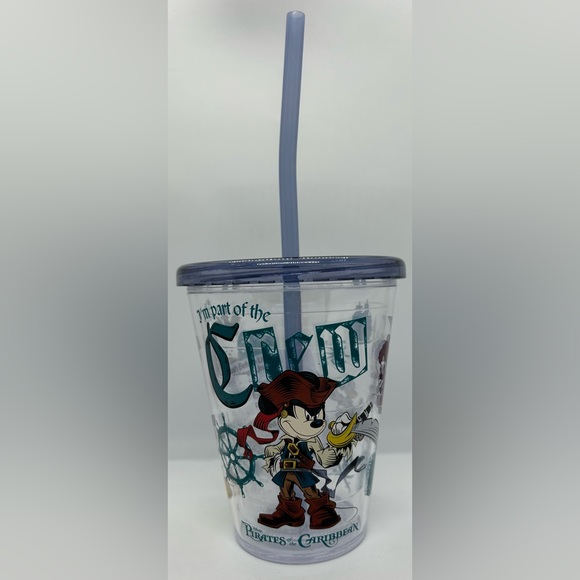 Disney Parks Pirates of the Caribbean Mickey & Friends Tumbler, NWT. - Picture 2 of 5